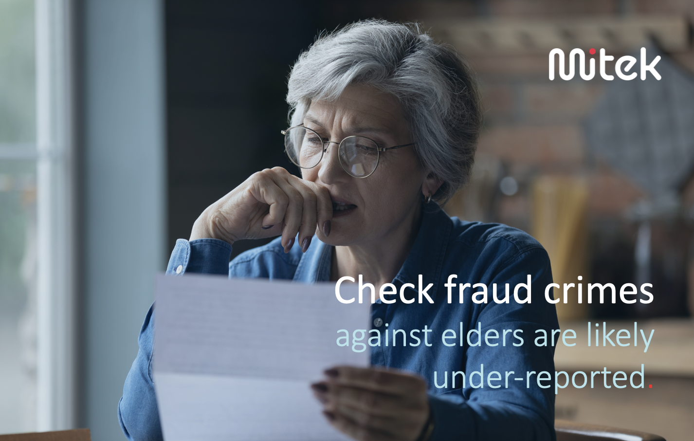 Elderly Fraud underreported