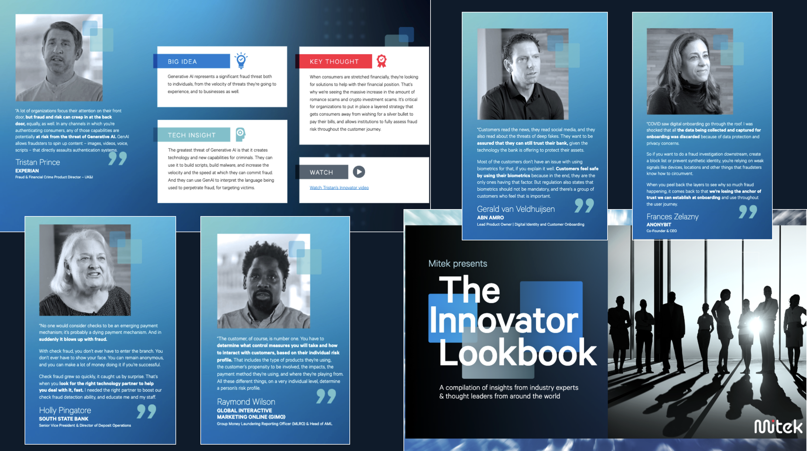 Mitek Innovator LookBook collage