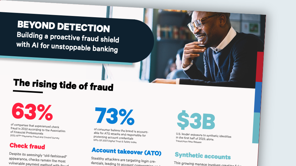 beyond fraud detection